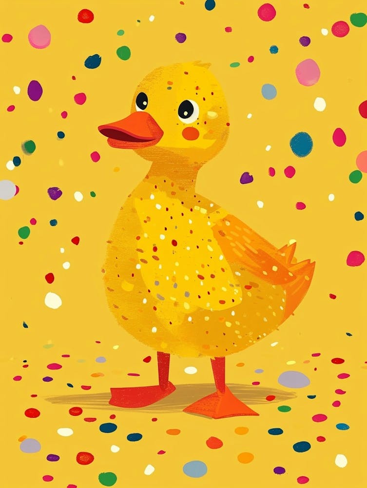 Yellow Mallard Duck 3