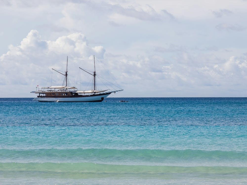 Sailing Ship In The Banda Sea