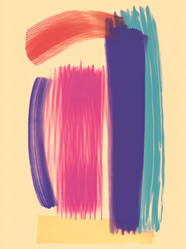 Balance Pastel Colours Abstract 3