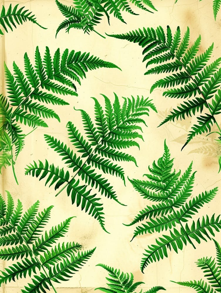 Pattern Poster Forked Fern 1