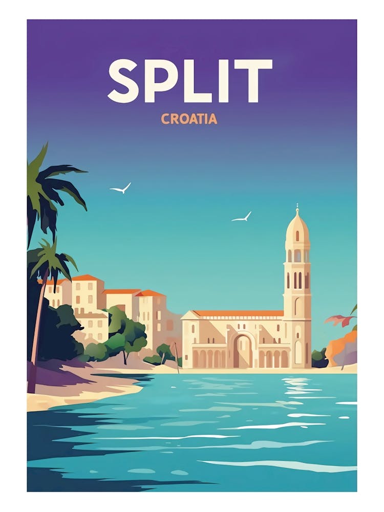 Split Croatia Print