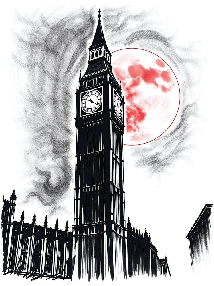 Big Ben — Stock Vector