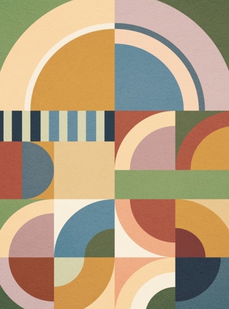 Bauhaus Formes Géométriques Abstraites