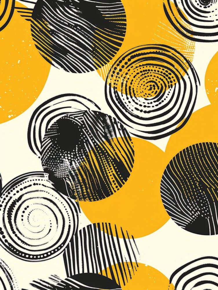 Abstract Circles Pattern