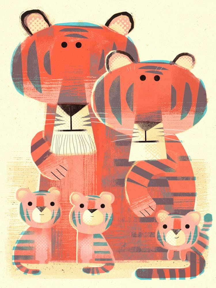Rote Tiger