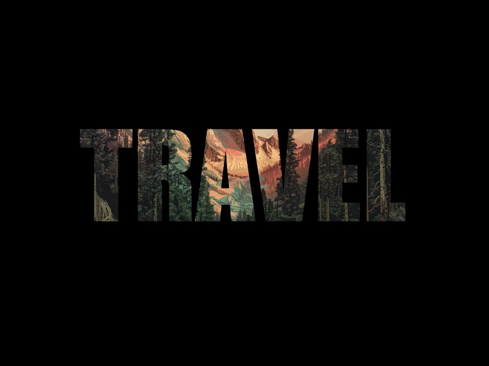 Travel Poster Vintage Woods 1