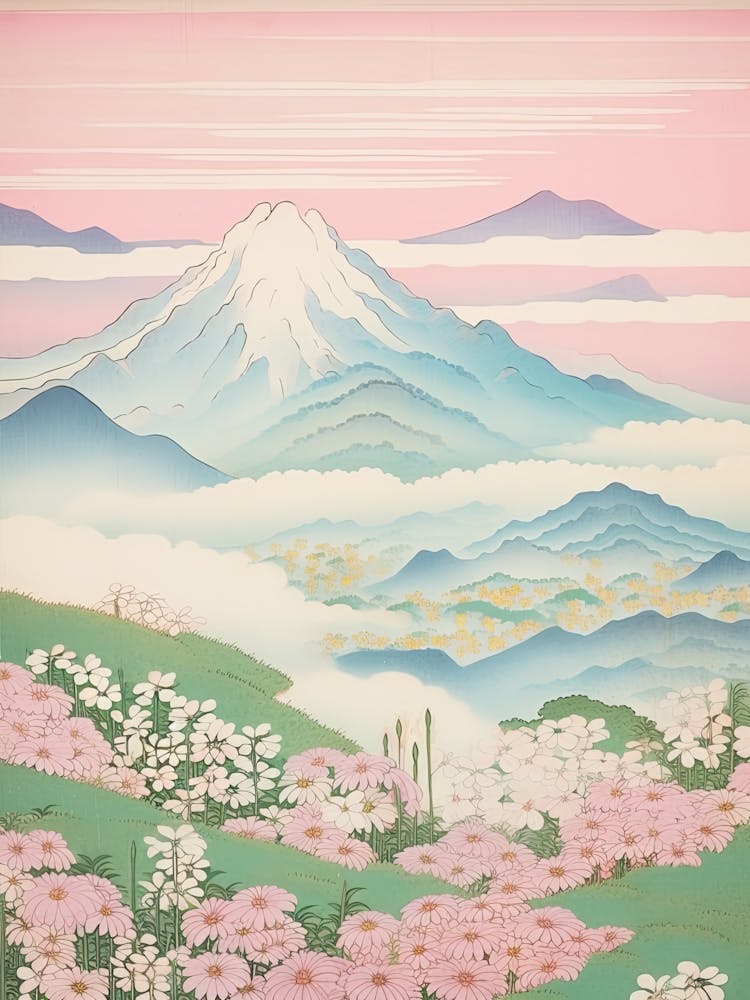 Mount Haku In Ishikawa Gifu Toyama, Japanese Landscape 4