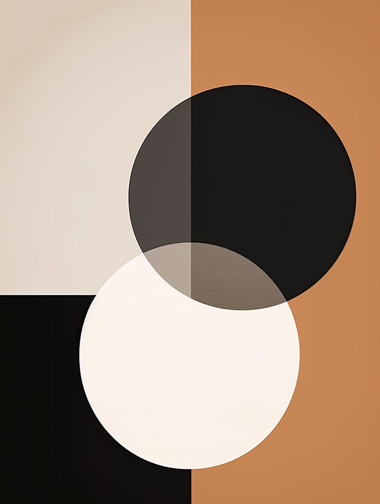 Black And White Darmstadt Geometric Dance