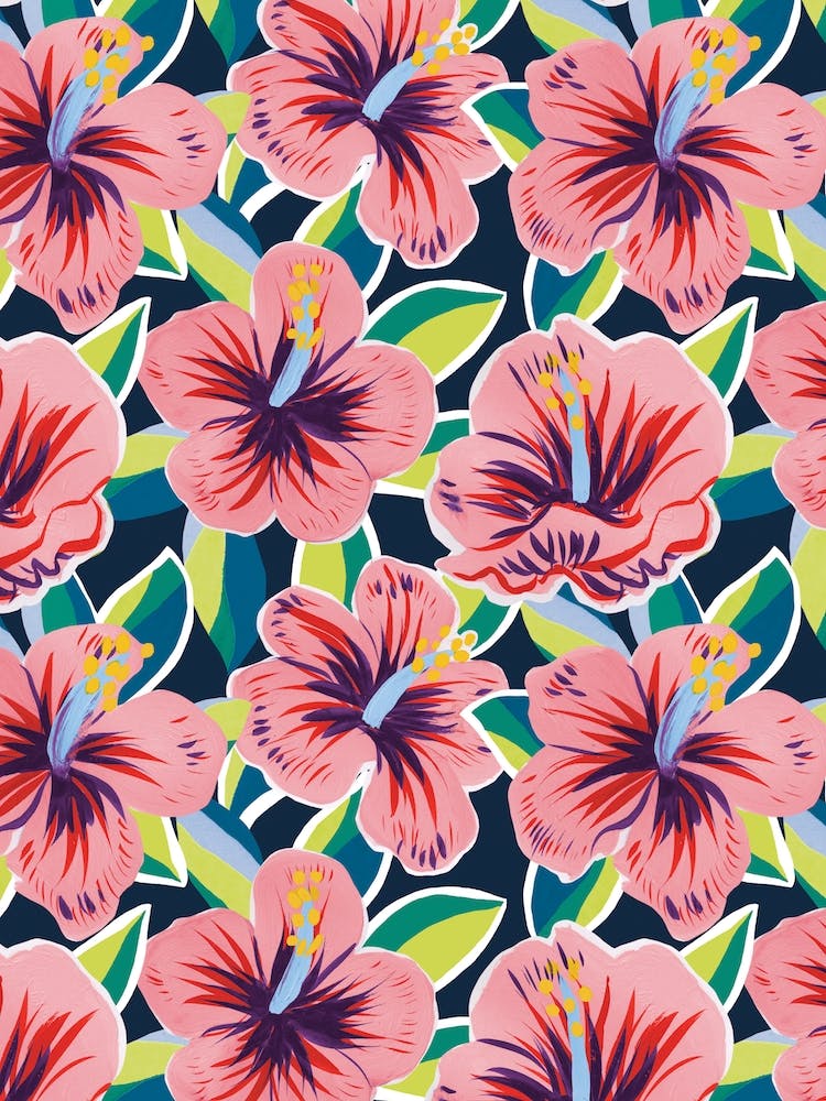 Hibiscus Print