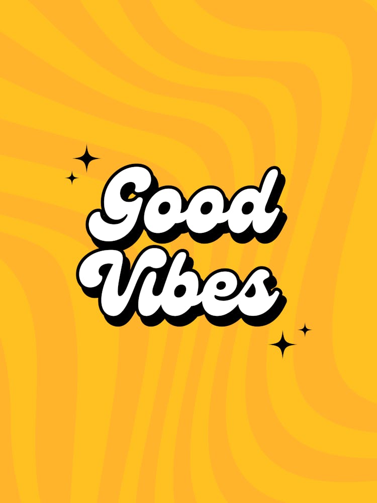 Good Vibes orange