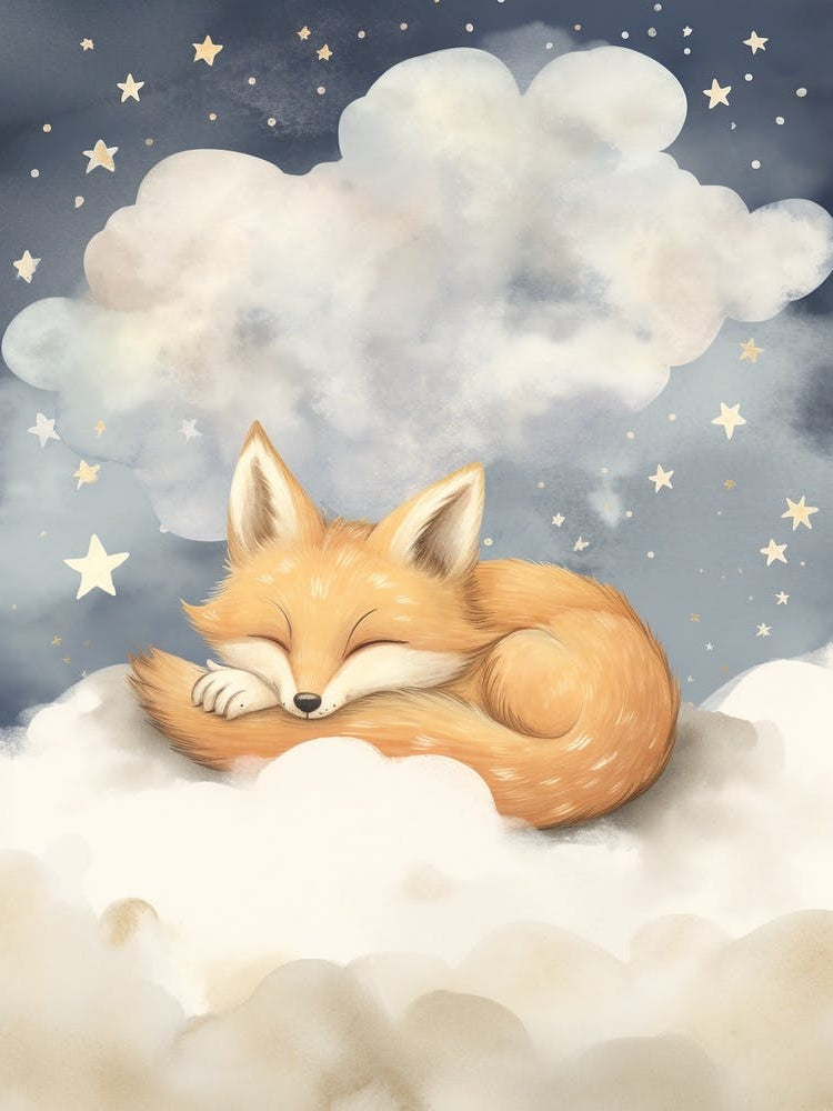 Sleeping Baby Fox 2