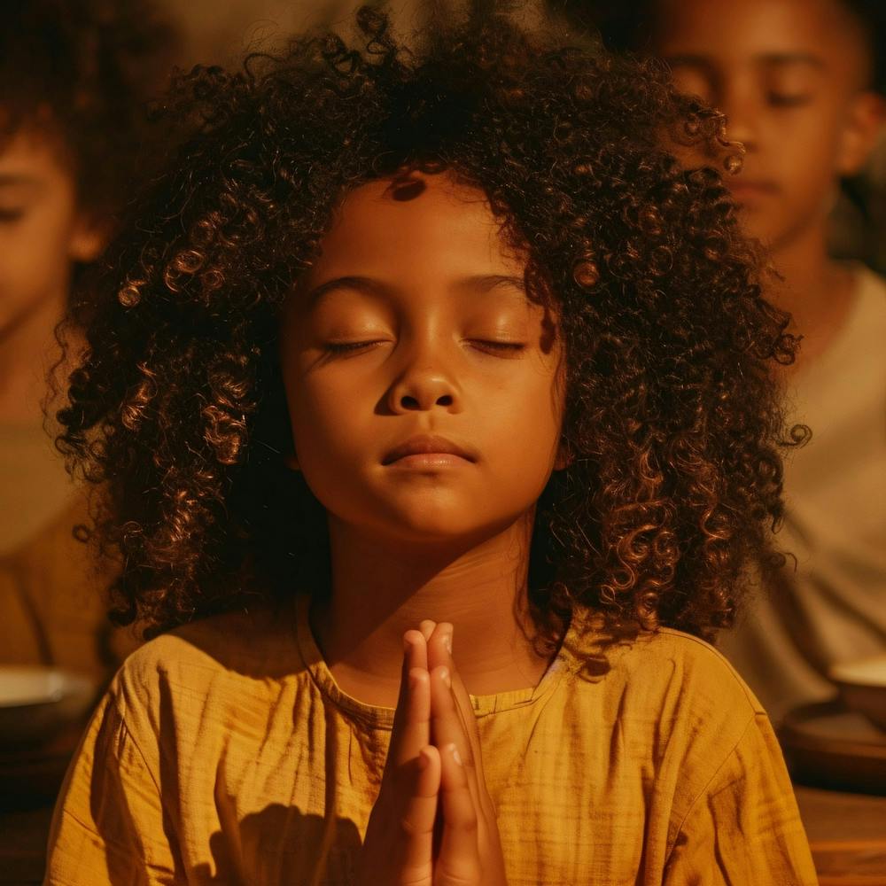 Young Girl Praying