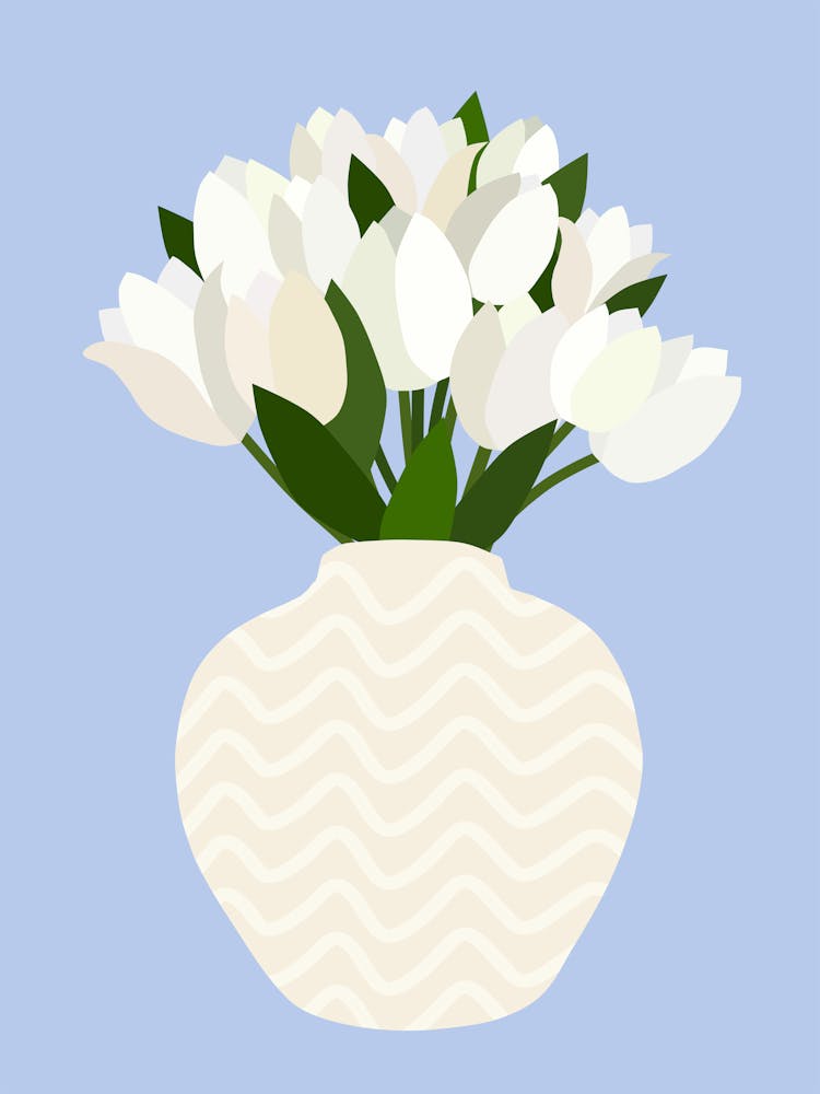 Tulip Arrangement - Blue