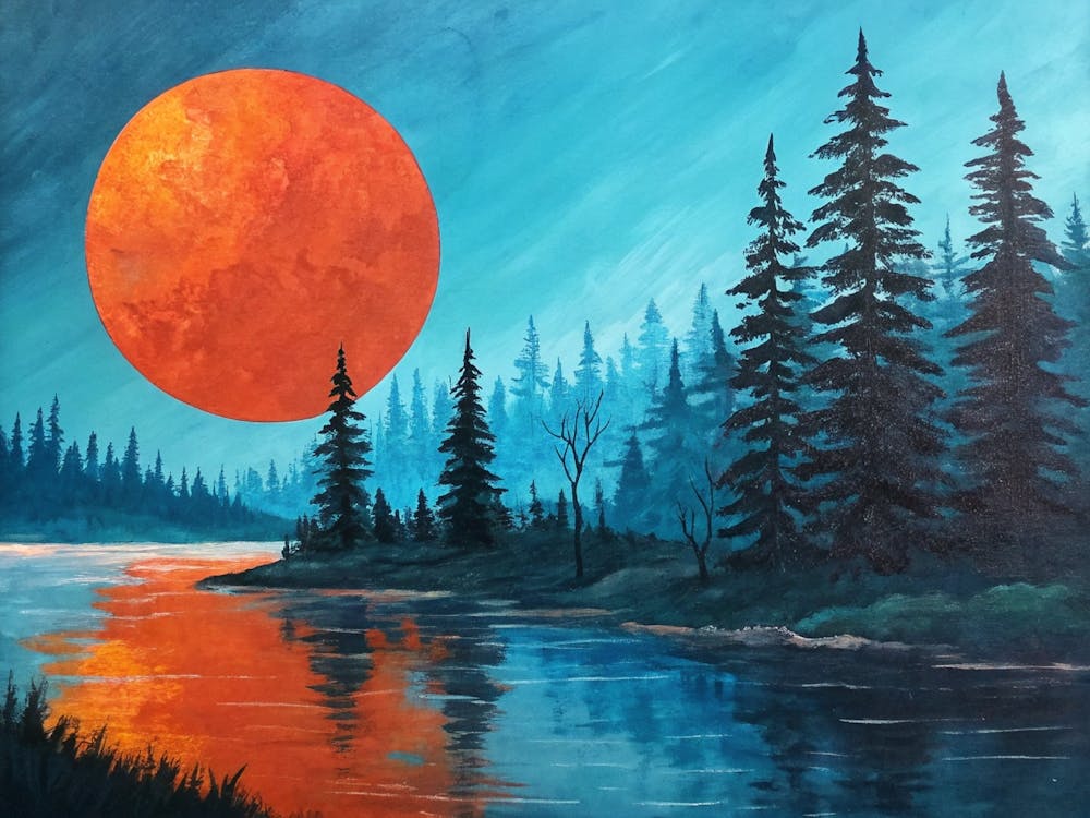 Sunset By The Lake 12