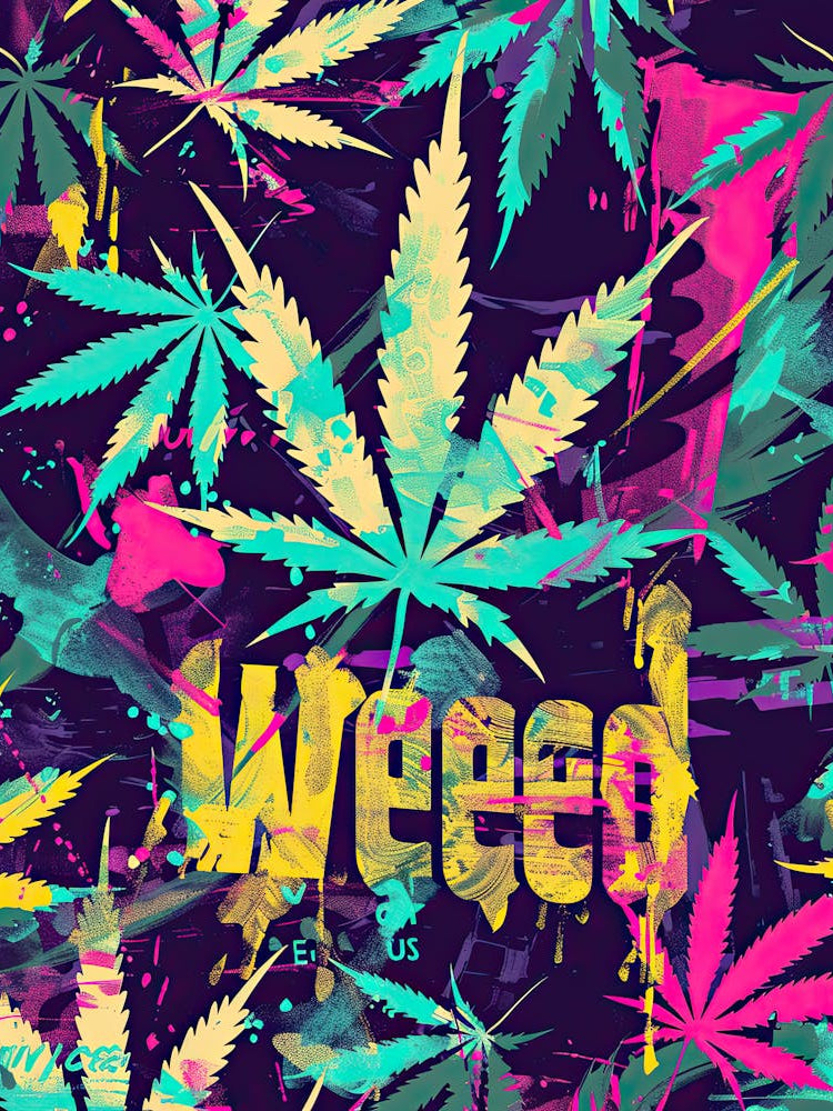 Bold Weed Art