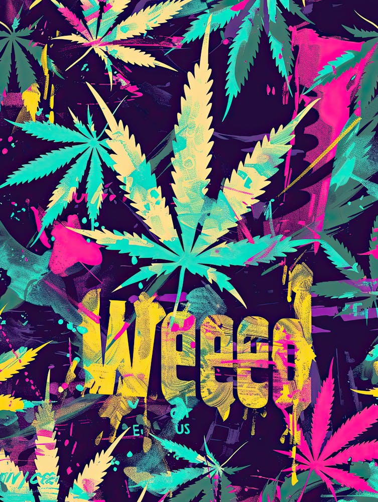 Bold Weed Art