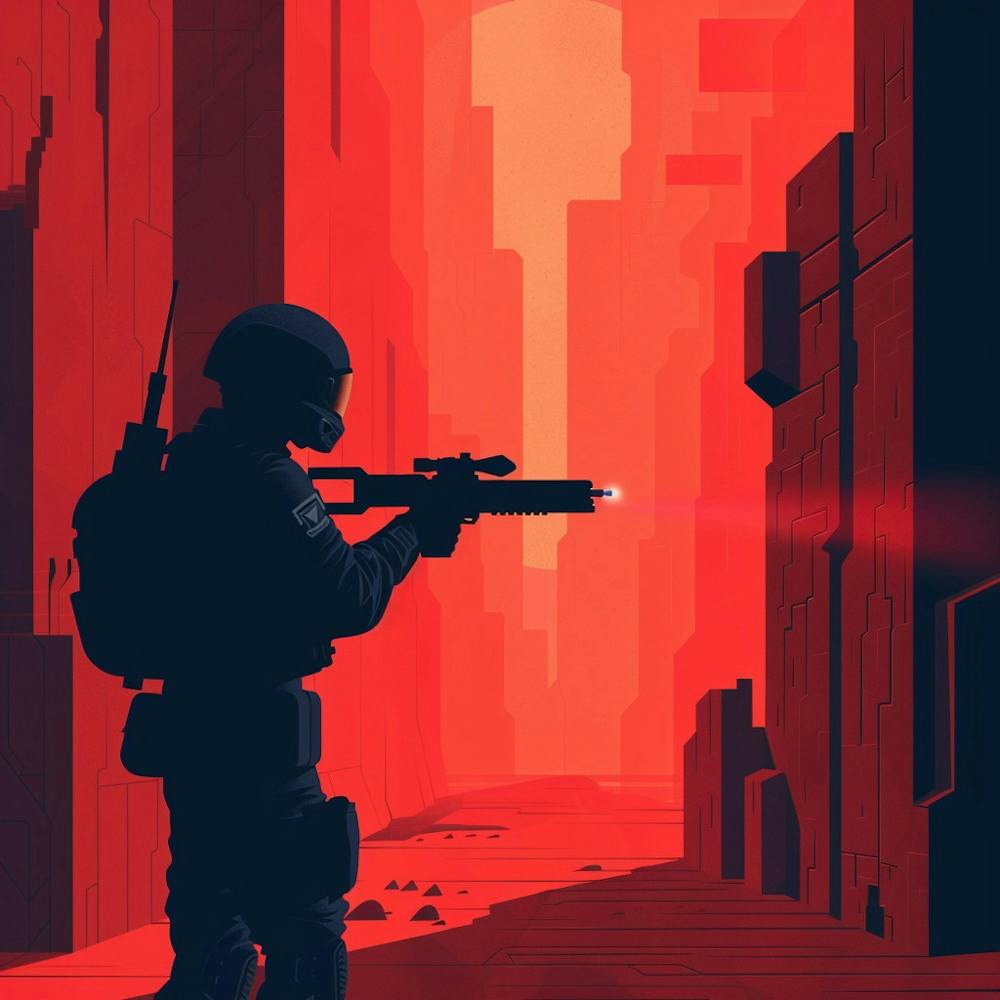Soldier In The City