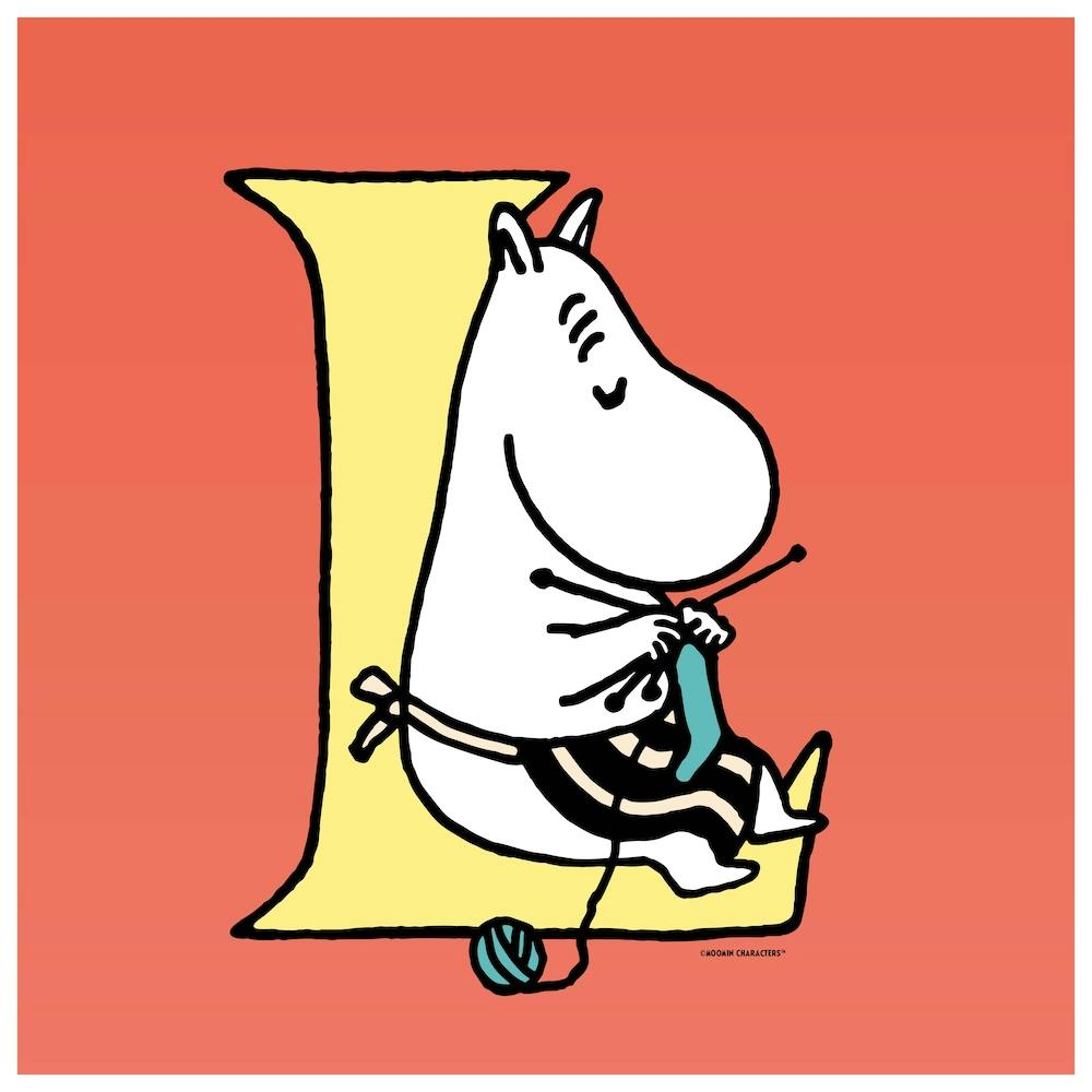 Moomin Collection Alphabet Letter L