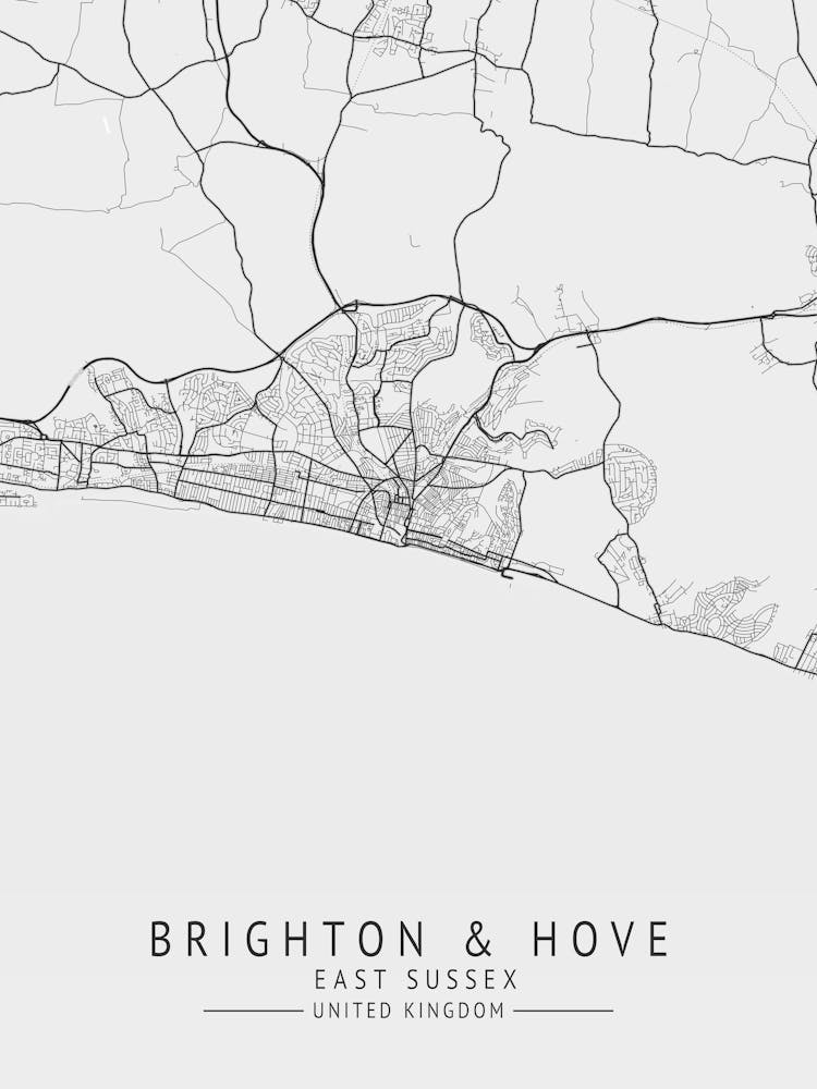 Brighton & Hove Map