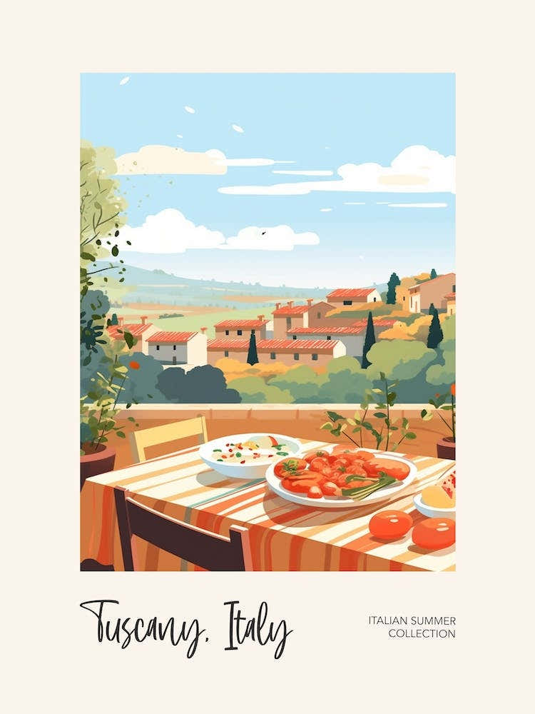 Tuscany, Italy Summer Food 2 Italian Summer Collection