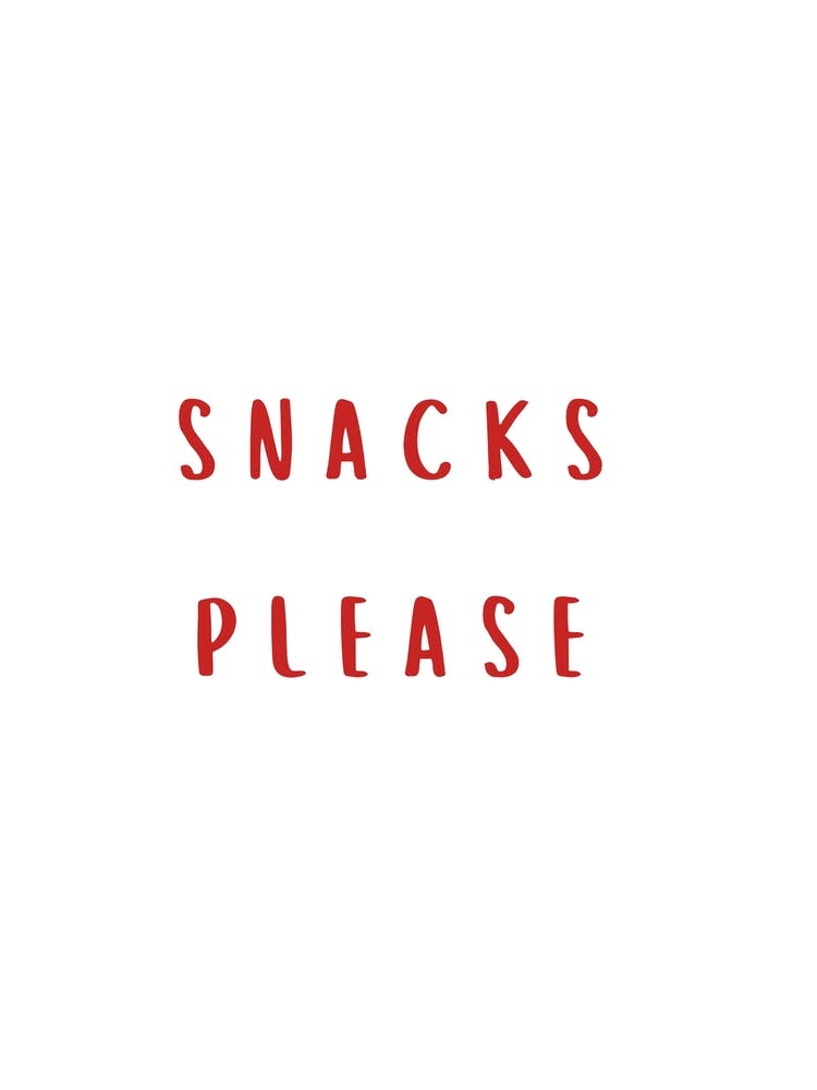 Snacks Please Red