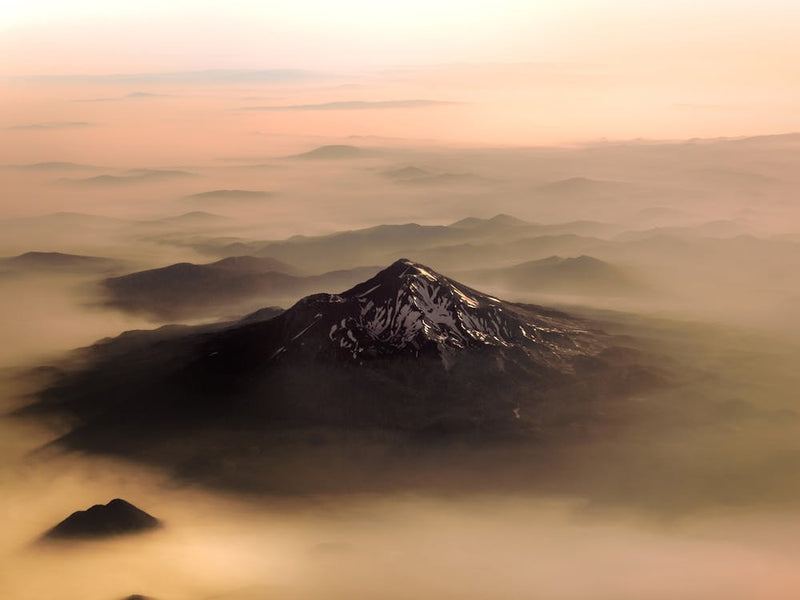 Träumend von Mount Shasta Abenteuern