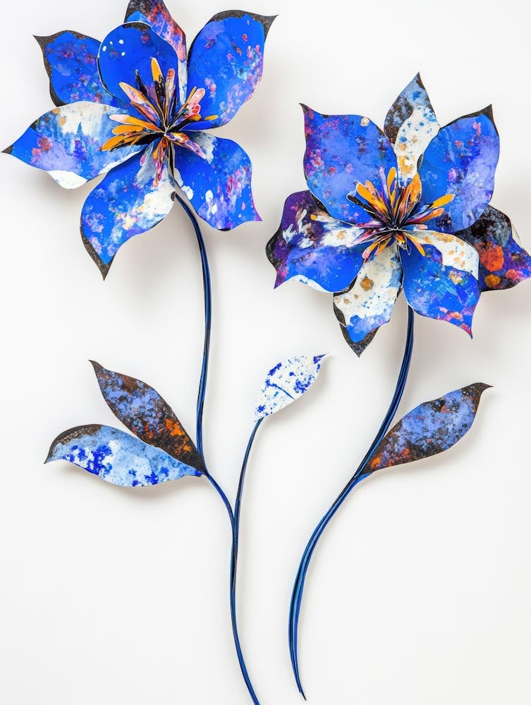 Blue Flowers 110