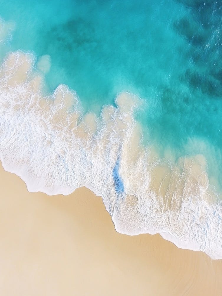 Aerial View Of A Beach 68
