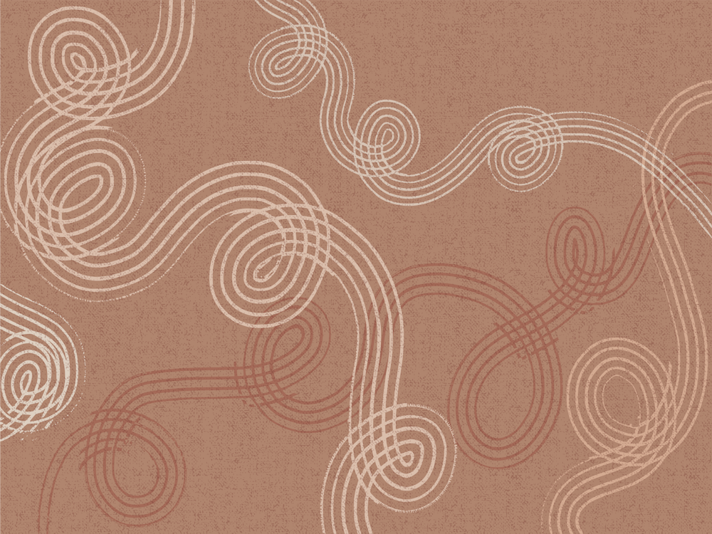 calming essentials loops terracotta