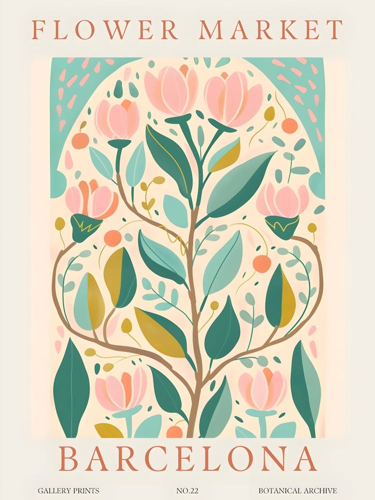 Flower Market Barcelona