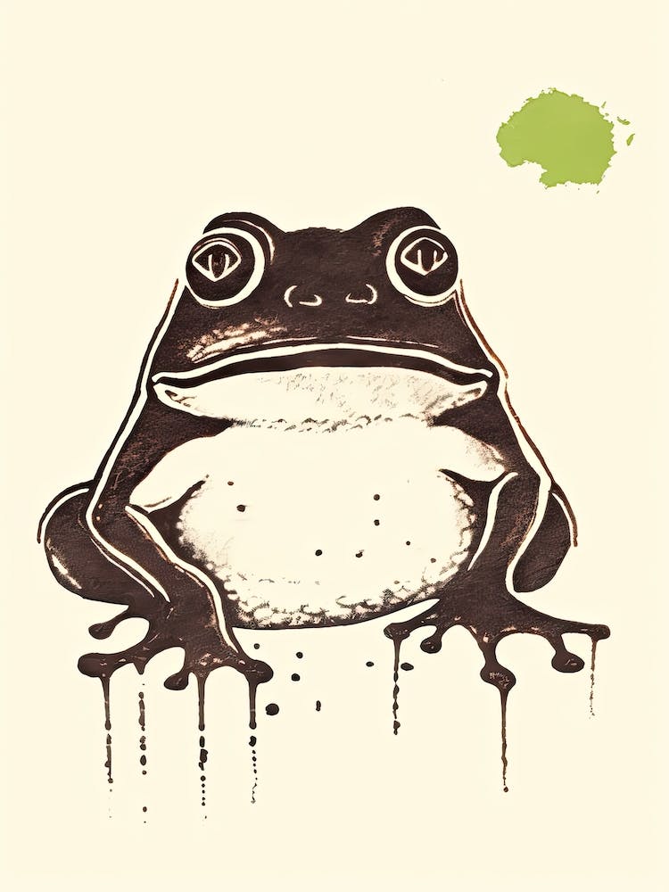 Frog Neutral Colours,  Matsumoto Hoji Inspired Japanese 8