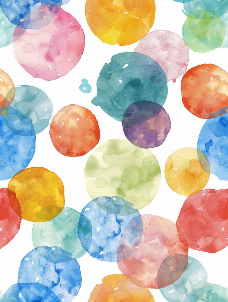Watercolor Circles 4