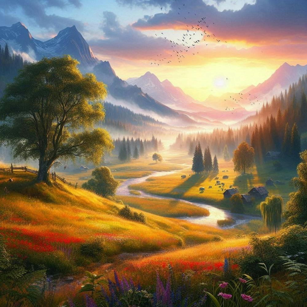 Sunset In The Valley 8