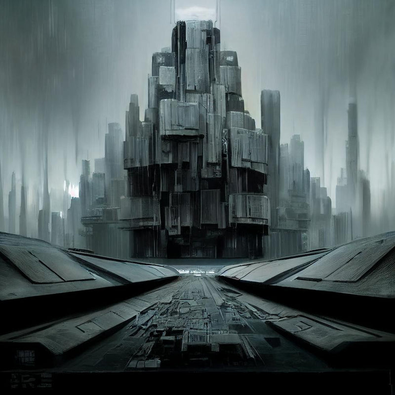 Futuristic Dystopian City 1