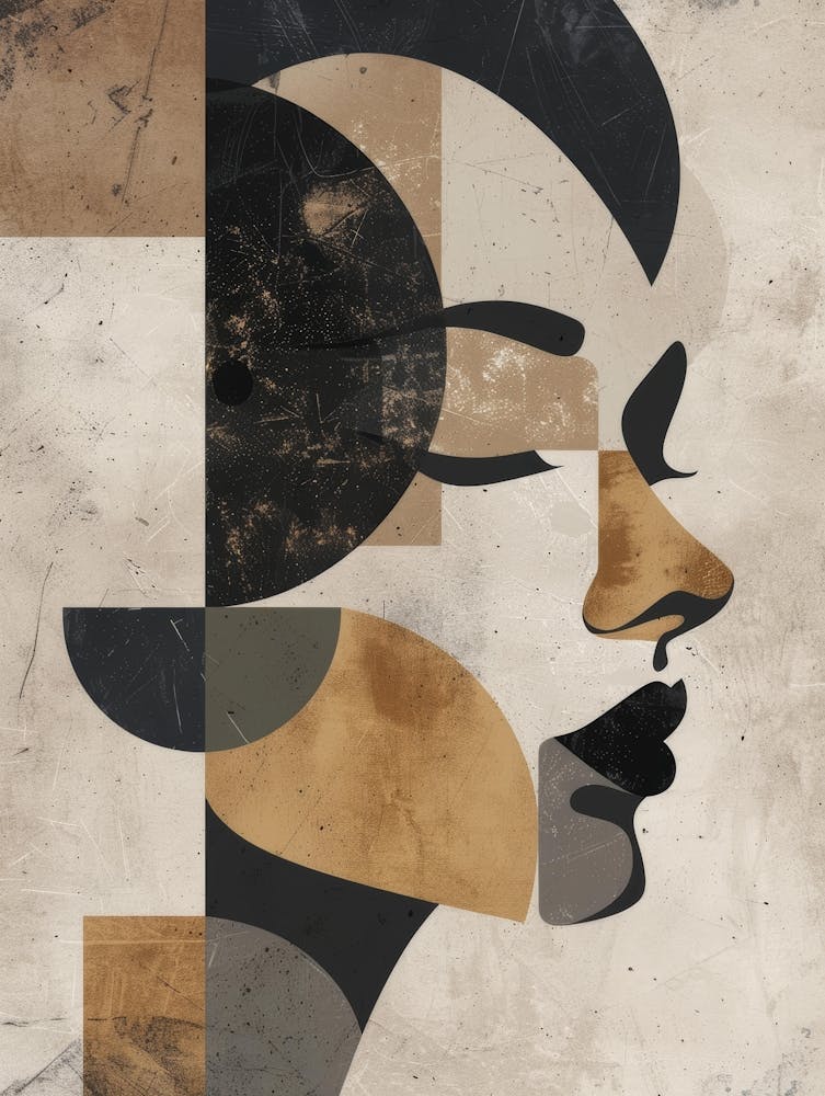 Abstract Portrait Of A Woman 72