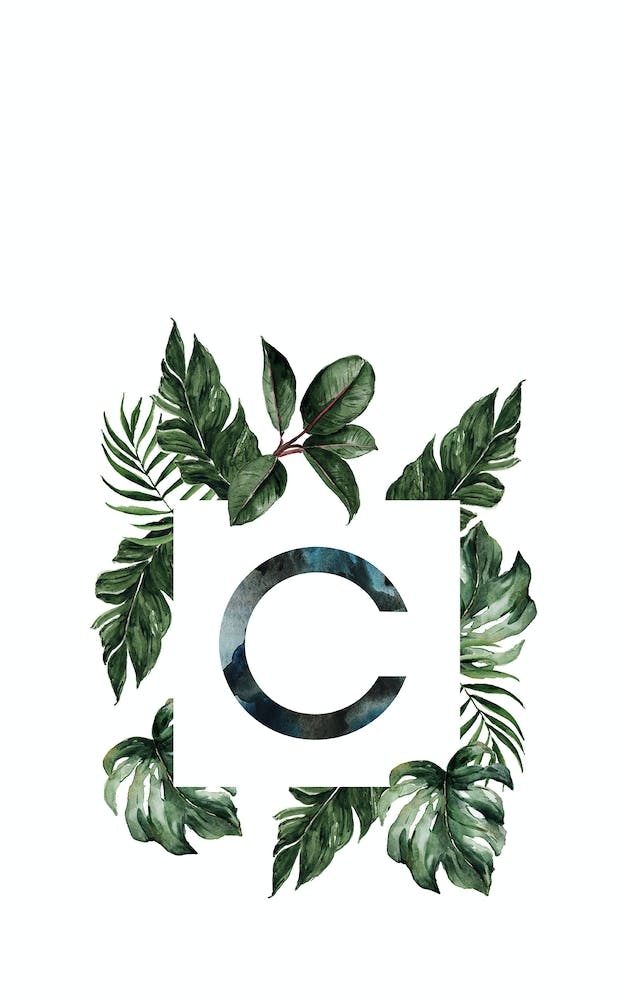 Botanical Alphabet C
