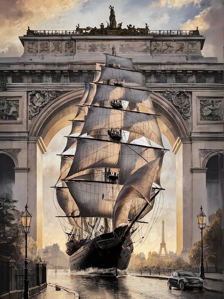 Paris - Arc De Triomphe