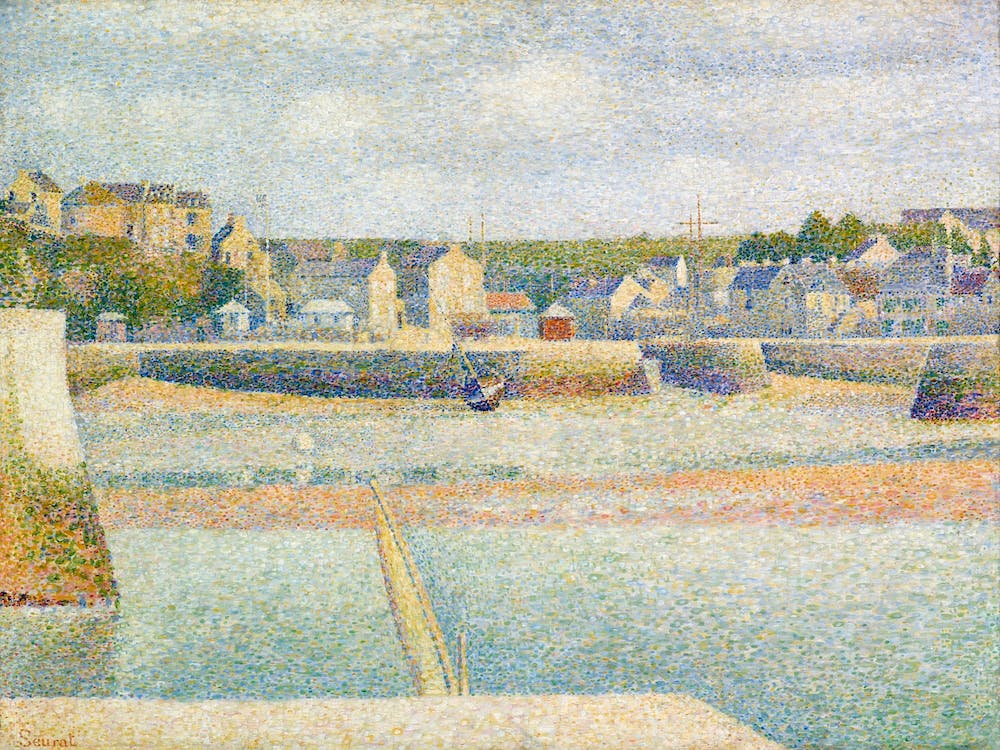 The Outer Harbor (1888), Georges Seurat