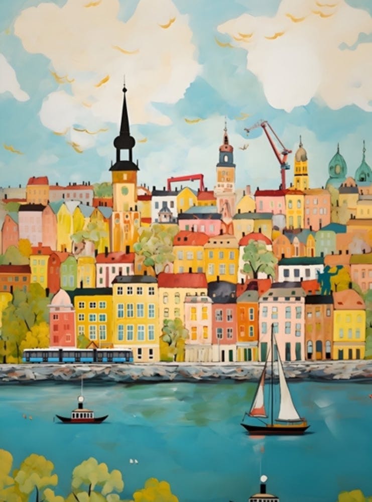 Stockholm Cityscape