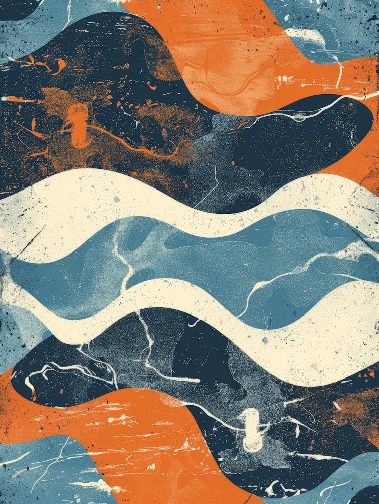 Abstract Wave Painting 10