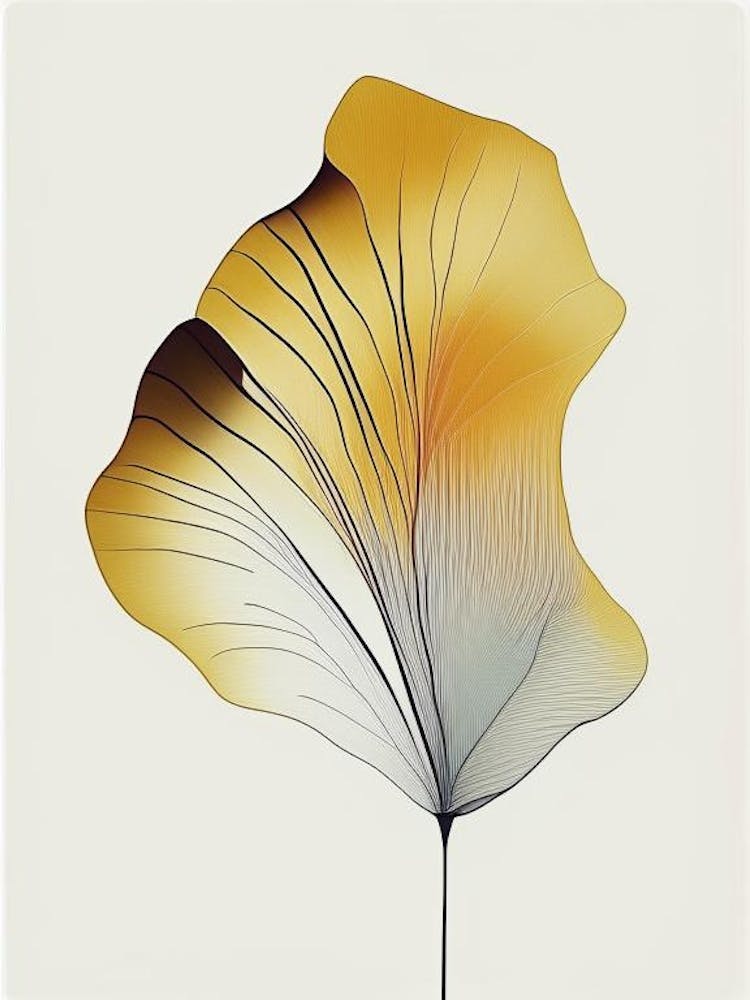 Ginkgo Leaf Abstract 5