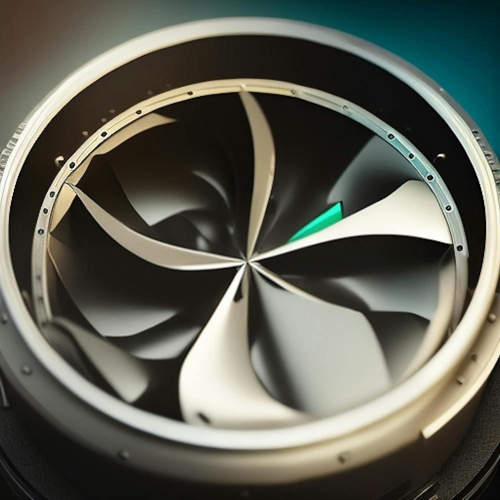 Close Up Of A Camera Lens