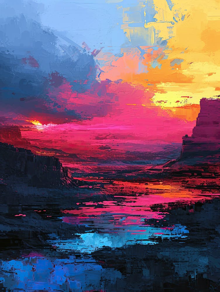 Rasterized Rivers | Pixel Art Series