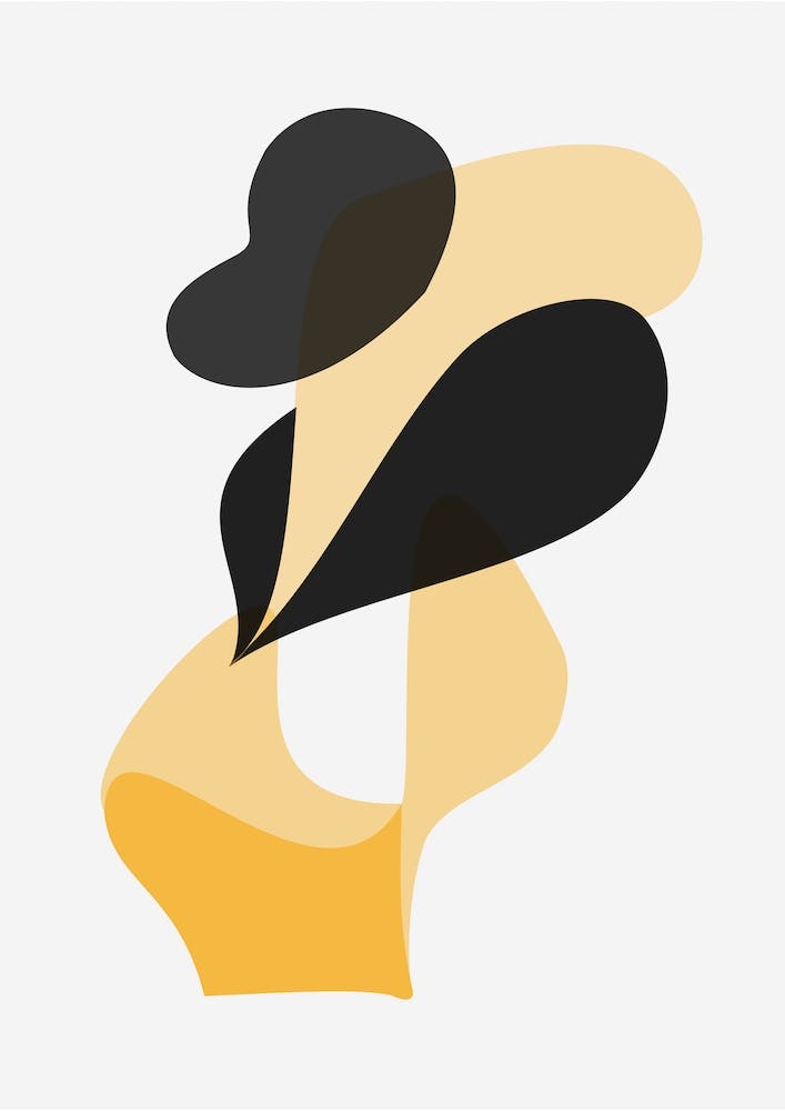 Abstract Edt Black Gold