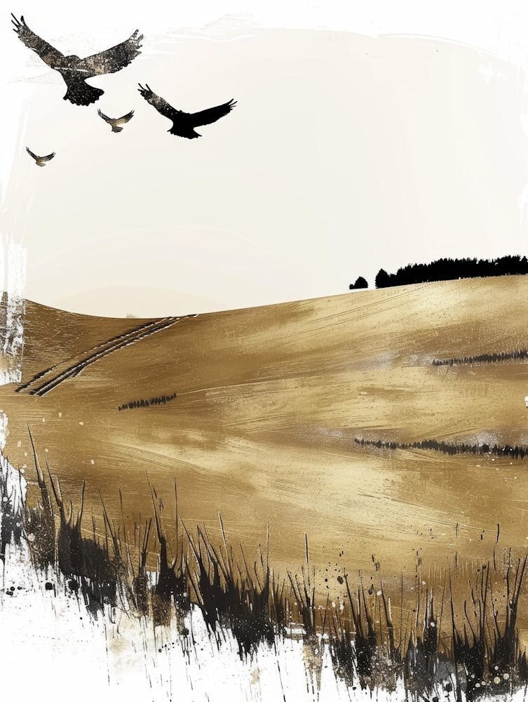 Eagles In Flight Canvas Print