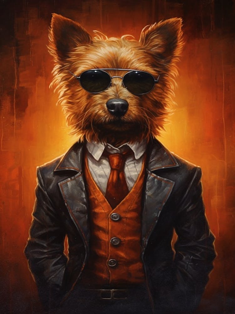 Gangster Dog Australian Terrier
