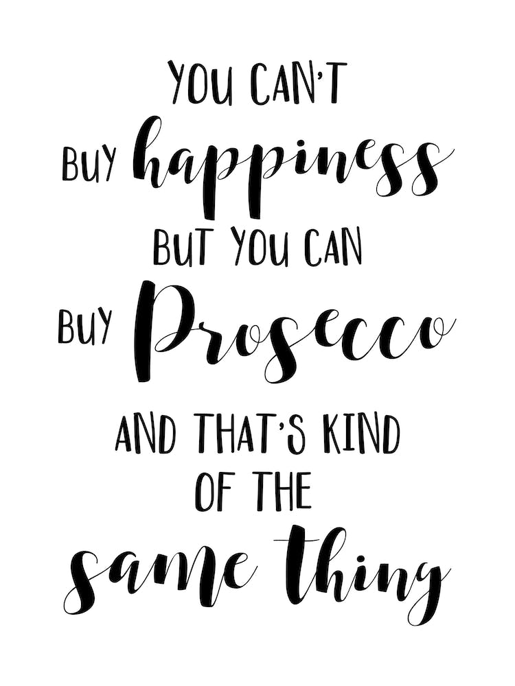 You Can't Buy Happiness
