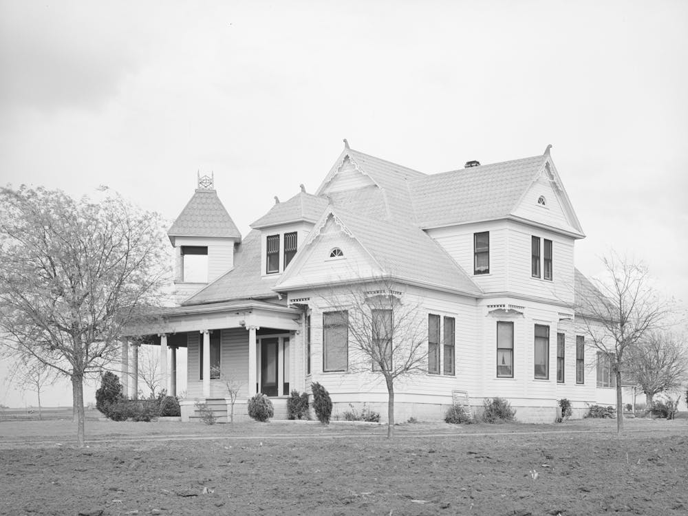 Untitled Photo, Possibly Related To Farmhouse And Barn In Travis County, Texas, This Is One Of The Oldest Settled