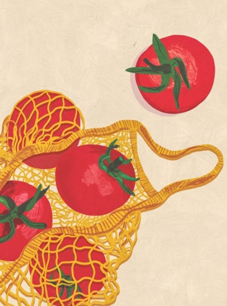 Tomatoes In A Bag