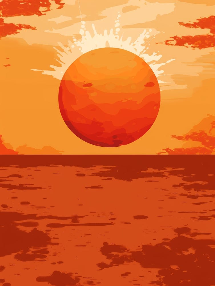 Fond de Coucher de Soleil